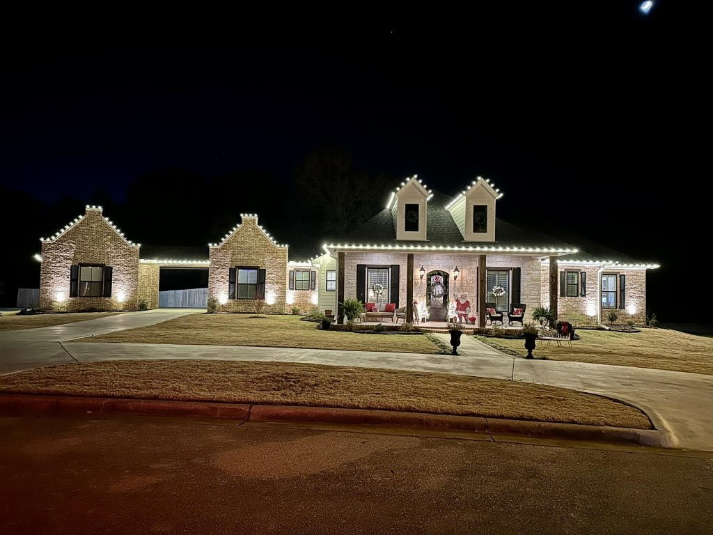 Home Christmas Lights - Marshall, Texas
